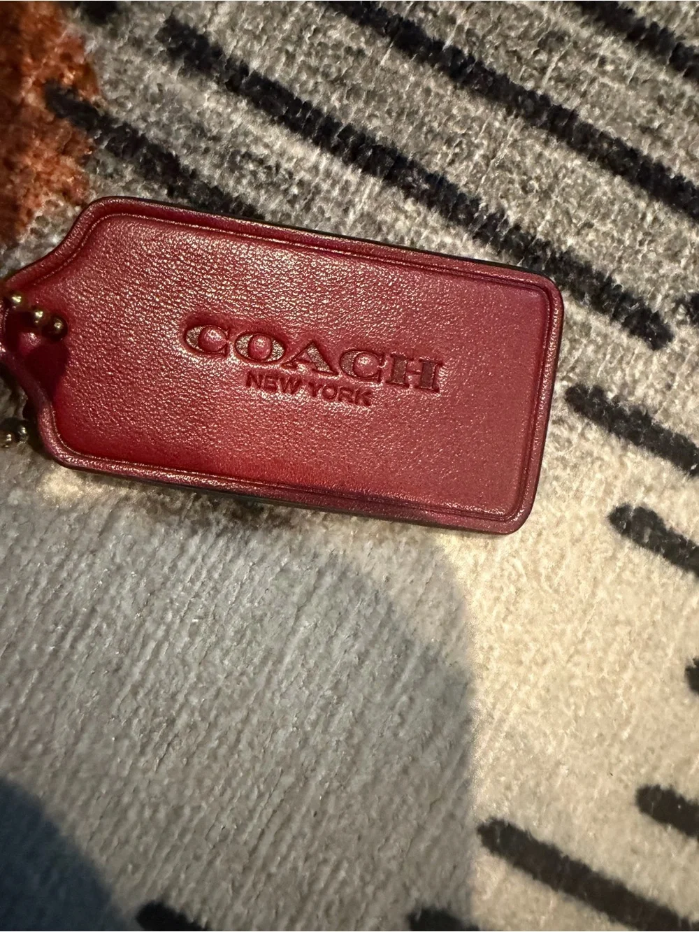 Coach Brooklyn 39 Dark Ruby